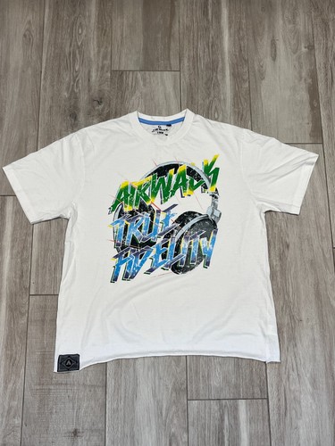 Airwalk white graphic print - white,