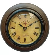 Victoria Station Clock Wooden