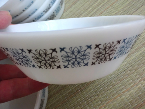 Set vintage pyrex - 4,
