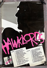 HAWKLORDS 1978 TOUR POSTER ORIGINAL