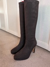 Hobbs Brown Pull on Suede