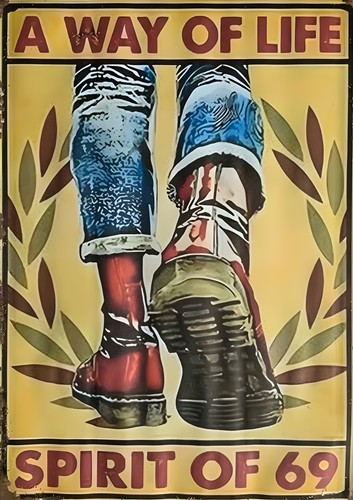 Skinhead boots art - , thick
