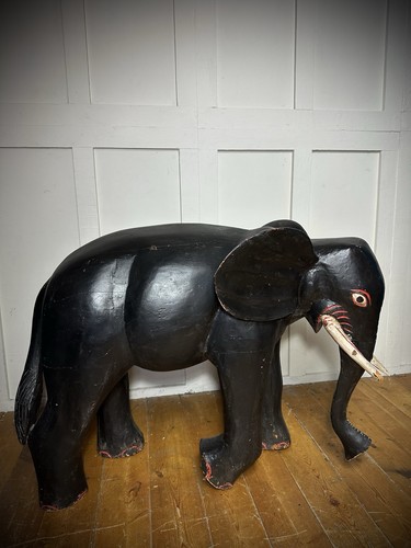 Very large antique carved - large,