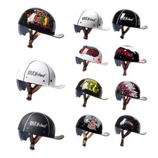 Vintage Motorcycle Half Helmet