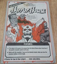 Horror House Board Game Manual