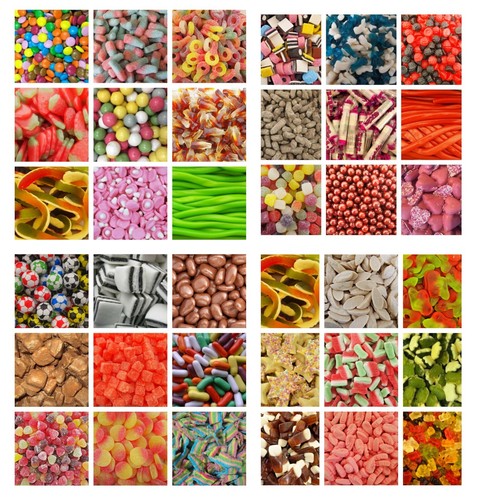 500g bag sweets - bag,
