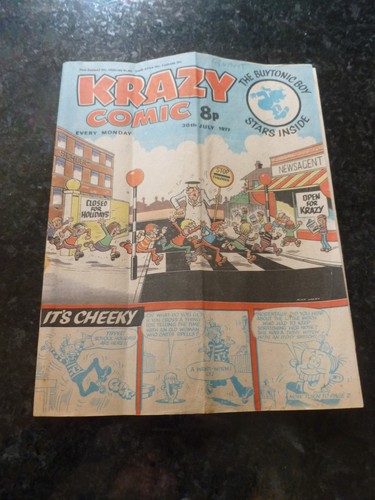 Krazy comic date - -, 30/07/1977