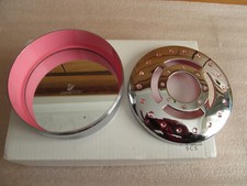 swarovski trinket/jewellery box pink rhinestones boxed good condition 