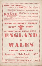 27 APR 1957 WALES SCHOOLS v