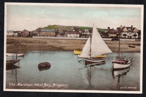 Postcard west bay bridport - postcard,