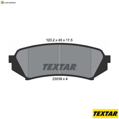 Brake pad set disc - pad,