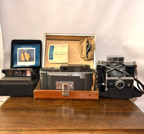 Lot vintage cameras - lot,