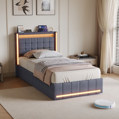 3ft single storage bed - 3ft,