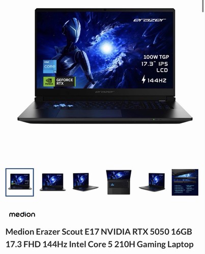 Medion erazer scout e17 nvidia - e17,