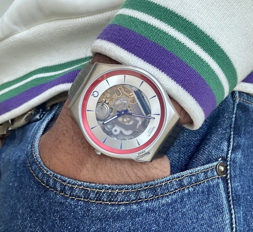 Rare swatch 007 james - swatch, bond
