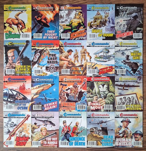 Commando comics job - commando,