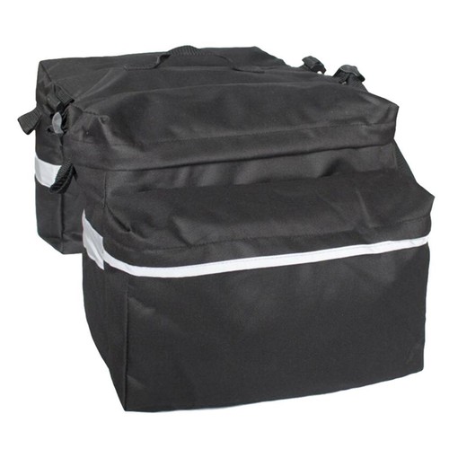 Cycling double panniers bike - cycling,