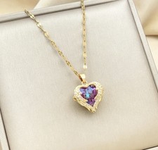 Rose Gold Chain Heart with
