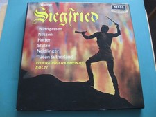 DECCA SET 242-6 WAGNER SIEGFRIED WINDGASSEN NILSSON SUTHERLAND HOTTER SOLTI NM