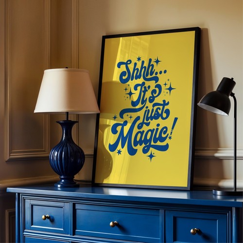 Shhh just magic print - shhh...,