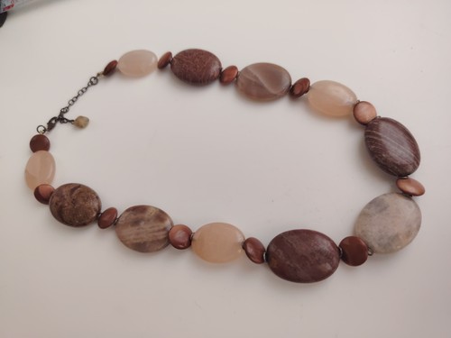 Sterling silver stone bead - sterling,