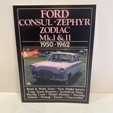 FORD ZODIAC  MK1, MK2 ROAD TEST BOOK, ZEPHYR, ZODIAC CONVERTIBLE, UTE, CONSUL