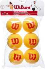 Wilson Starter Foam Tennis Balls, Yellow/Red