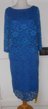 NIGHTINGALES BLUE LACE DRESS