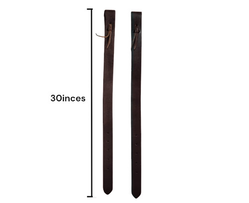 Set leather rear - set, saddle