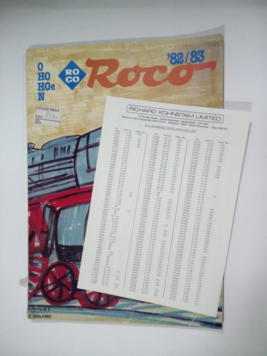 Roco catalogue ho hoen - catalogue, o