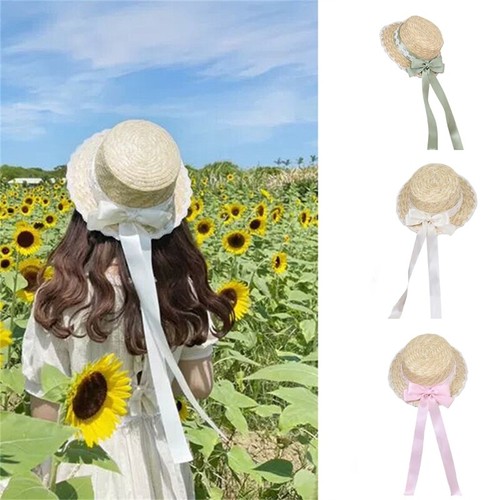 Straw boater hat ribbon - straw,