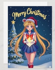 Sailor Moon - Christmas Card -