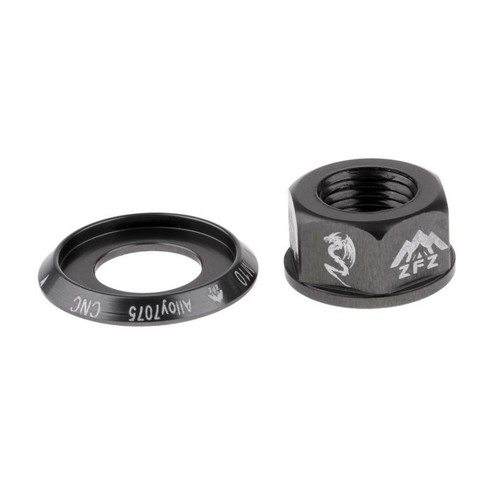 Track hub nut bicycle wheel - hub,