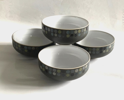 Denby jet dots - jet, cereal