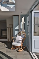 Ercol Vtg Windsor Grandfather Rocking Chair Solid Elm Blonde 315 Cottage Core