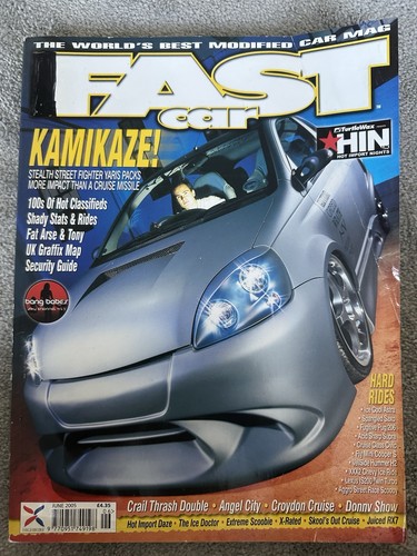 Vintage fast car magazine june - fast,