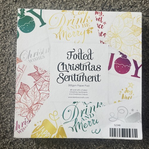Kanban crafts foiled christmas - foiled,