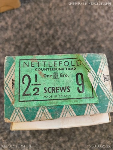 Nettlefolds slotted steel - nettlefolds,