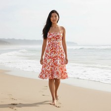 Grace Karin Pink Floral Summer