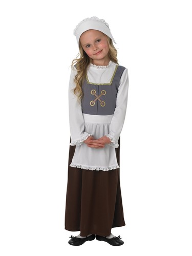 Girls tudor girl costume - tudor,
