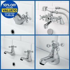 Traditional basin bath tap - traditional,