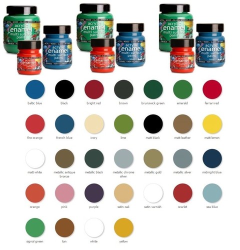 Polyvine acrylic enamel - polyvine, paint