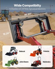 1/2 in Skid Steer Mount Plate