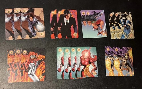 Set energy power cards - cards, +