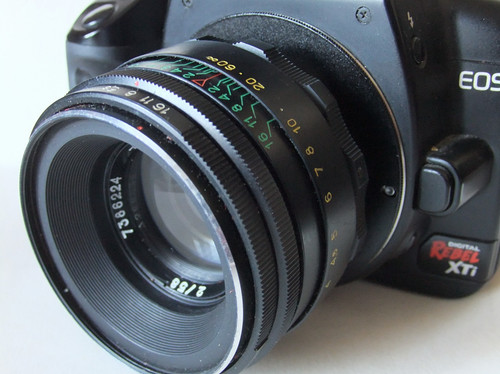 Helios 58mm f2 lens - 58mm,