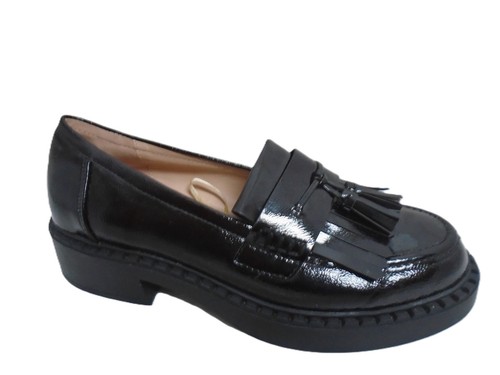 Woman black patent faux - woman,