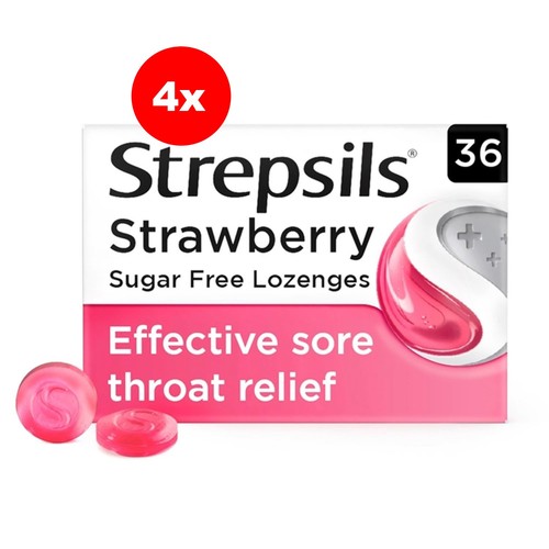Strepsils strawberry sugar - 4,