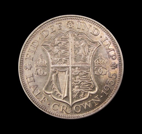 George 1935 silver halfcrown - 1935,