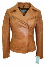 Women real leather jacket - real,