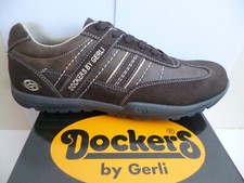 Dockers Men's Sneakers Sports Shoes Half Shoes Leather Brown 54HT001